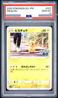 2022 Pikachu C [S10B 027/071] JP PSA 10