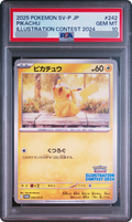 2024 Pikachu [SV-P 242] JP PSA 10