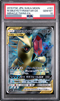 2019 Mega Sableye & Tyranitar GX SR [SM11 101/094] JP PSA 10