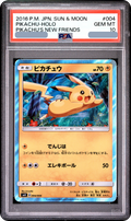 2016 Pikachu [SM0 004/004] JP PSA 10