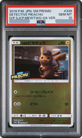 2019 Detective Pikachu [SM-P 339] JP PSA 10
