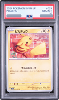 2024 Pikachu C [SV5M 023/071] JP PSA 10