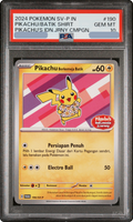 2024 Pikachu Batik Flower P [SV-P 190] JP PSA 10