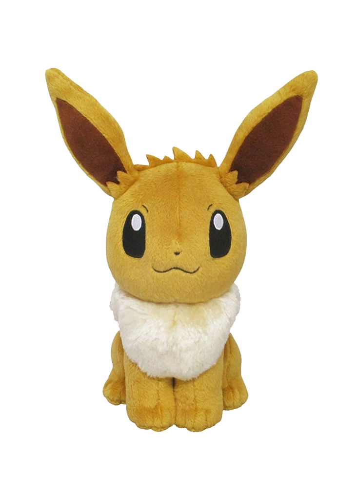 Eevee Plush (20.5 × 9 × 16 cm) - Pokémon Center