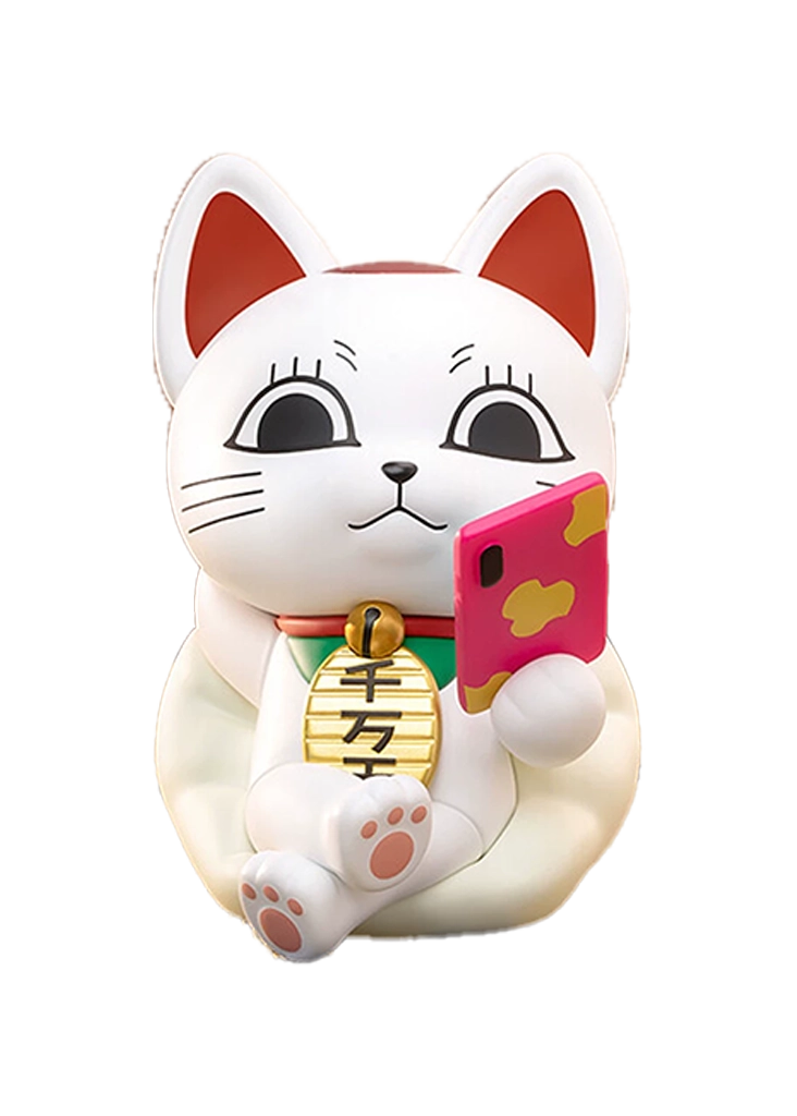 Night Scroll Turbo Granny Lucky Cat Figure — Funism