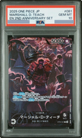 2025 Marshall.D.Teach L [OP09-081] JP PSA 10