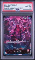2025 Shanks L [OP09-001] JP PSA 10