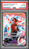 2025 Monkey.D.Luffy SEC [EB02-061] JP PSA 10