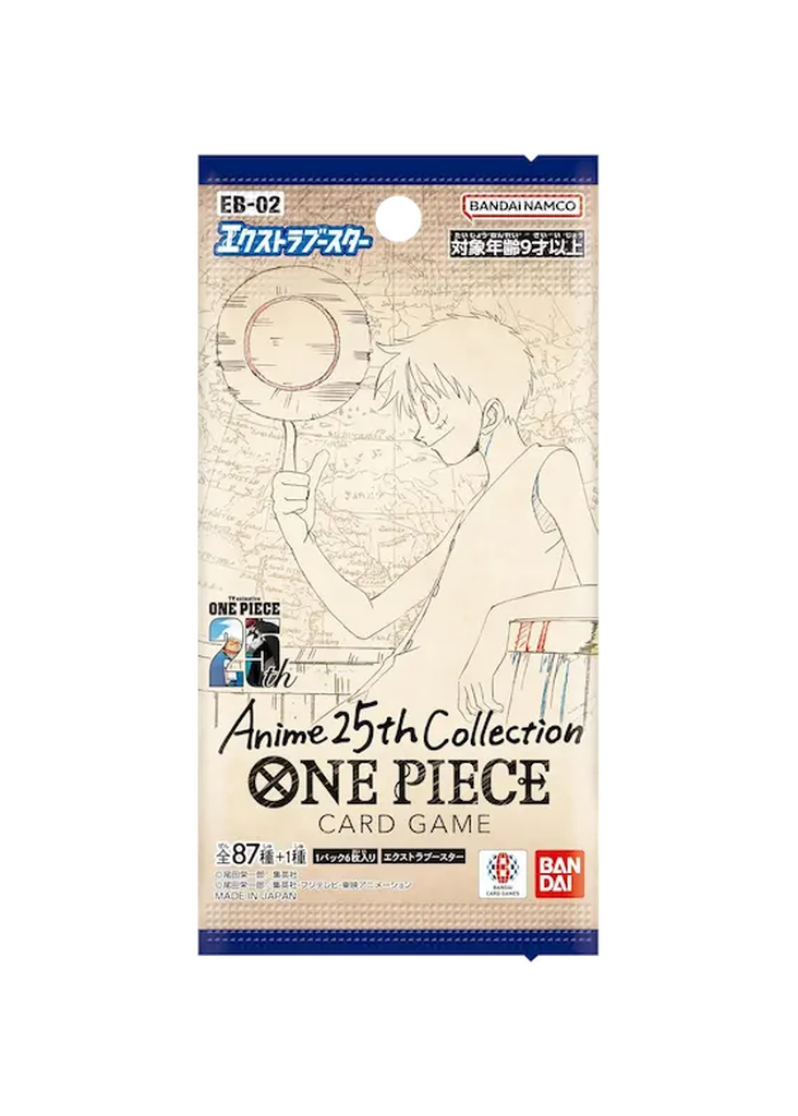 ONE PIECE Card Game Anime 25th Collection Pack (EB02) JP