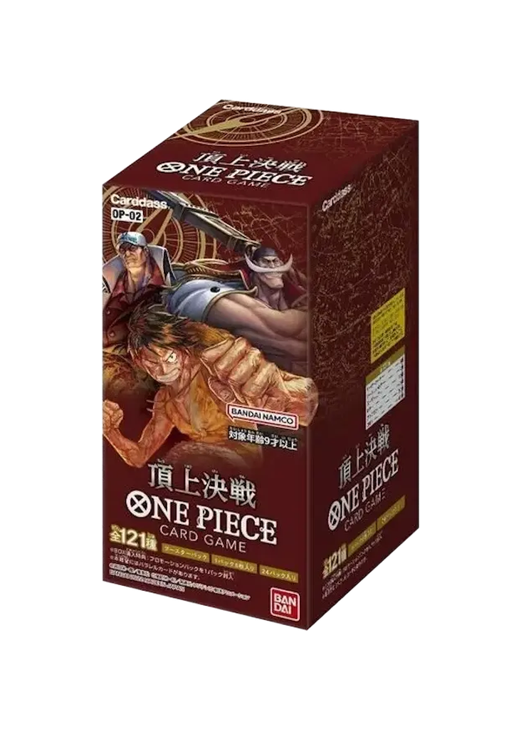 ONE PIECE Card Game Paramount War Box (OP02) JP