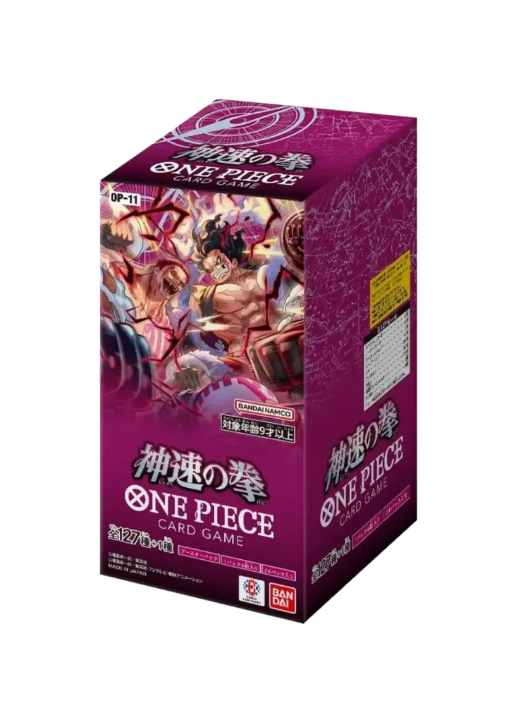 ONE PIECE Card Game A Fist Of Divine Speed Box (OP11) JP