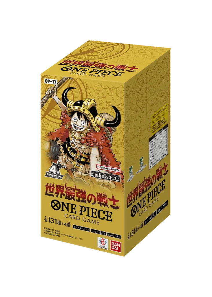 ONE PIECE Card Game Card Game The World’s Strongest Warriors Box (OP17) JP