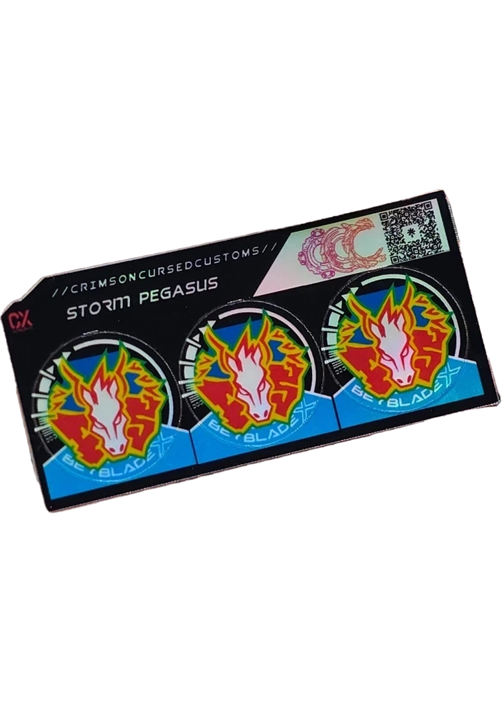 Beyblade X Stickers
