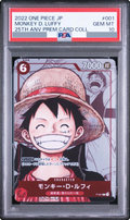 2022 Monkey D. Luffy P-P [P-001] JP PSA 10