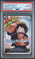 2024 Monkey.D.Luffy P [P-075] JP PSA 10
