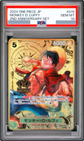 2024 Monkey.D.Luffy SR [ST13-015] JP PSA 10