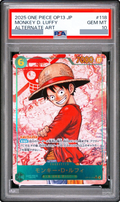 2025 Monkey.D.Luffy SEC-P [OP13-118] JP PSA 10