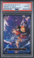 2025 Monkey.D.Luffy SEC-SPC [OP09-119] JP PSA 10