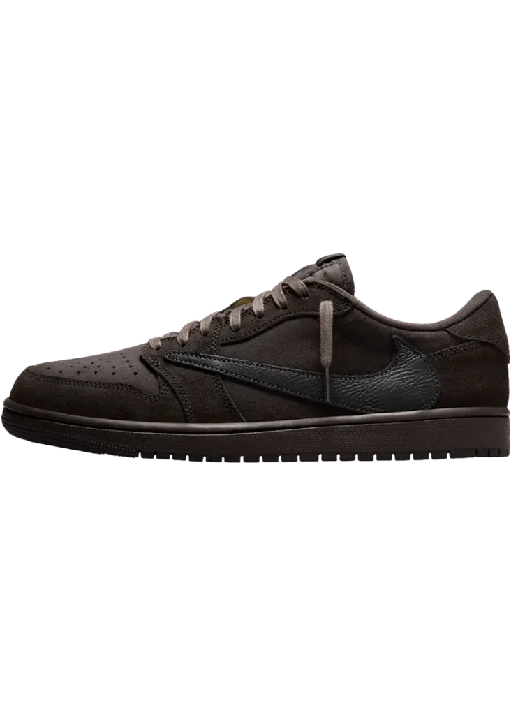 Travis Scott × Nike Air Jordan 1 Low OG SP "Velvet Brown and Dark Mocha" (Any Size: US7-US11) PSA 10