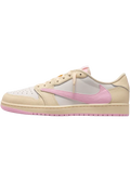 Travis Scott × Nike Air Jordan 1 Retro Low OG "Muslin/Shy Pink" (Any Size: US7-US11) PSA 10