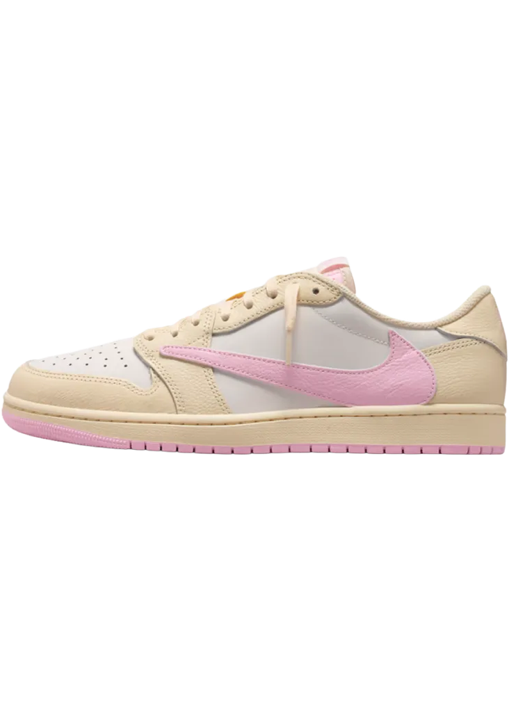 Travis Scott × Nike Air Jordan 1 Retro Low OG "Muslin/Shy Pink" (Any Size: US7-US11) PSA 10
