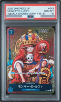 2023 Monkey.D.Luffy P [P-043] JP PSA 10