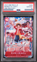 2024 Monkey.D.Luffy SR [ST10-006] JP PSA 10