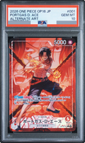 2026 Portgas.D.Ace L-P [OP16-001] JP PSA 10