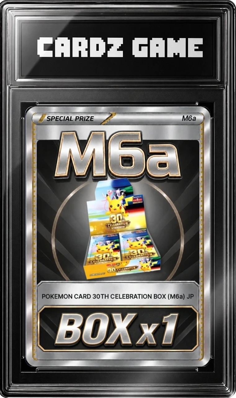 Cardz 30th CELEBRATION Box [M6a] JP x1