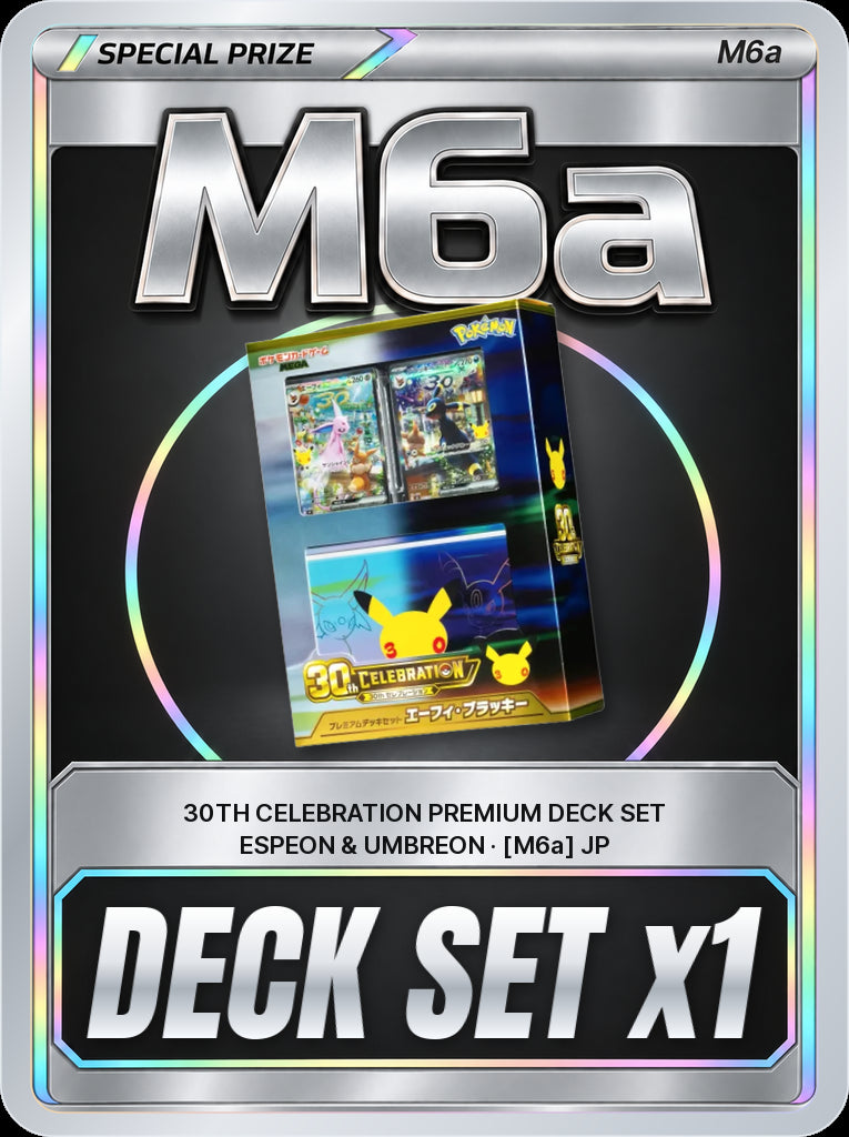 30th CELEBRATION Premium Deck Set [Espeon & Umbreon] JP PSA 10